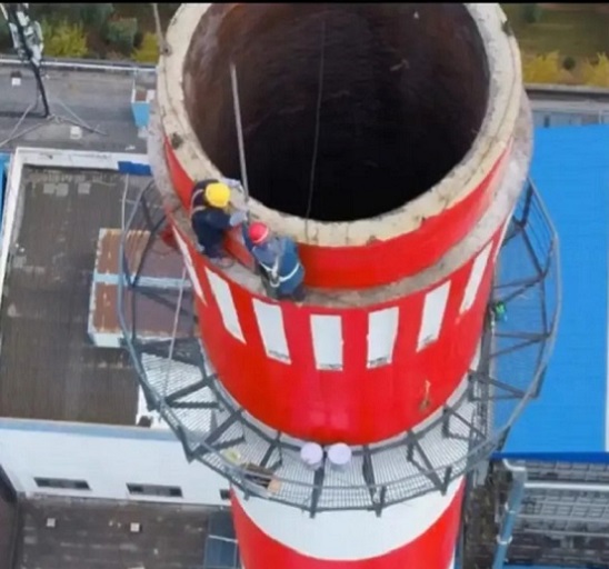 煙囪安裝避雷針：高空安裝，質(zhì)量保證